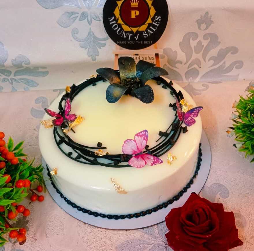 Premium RED N White Velvet Cake