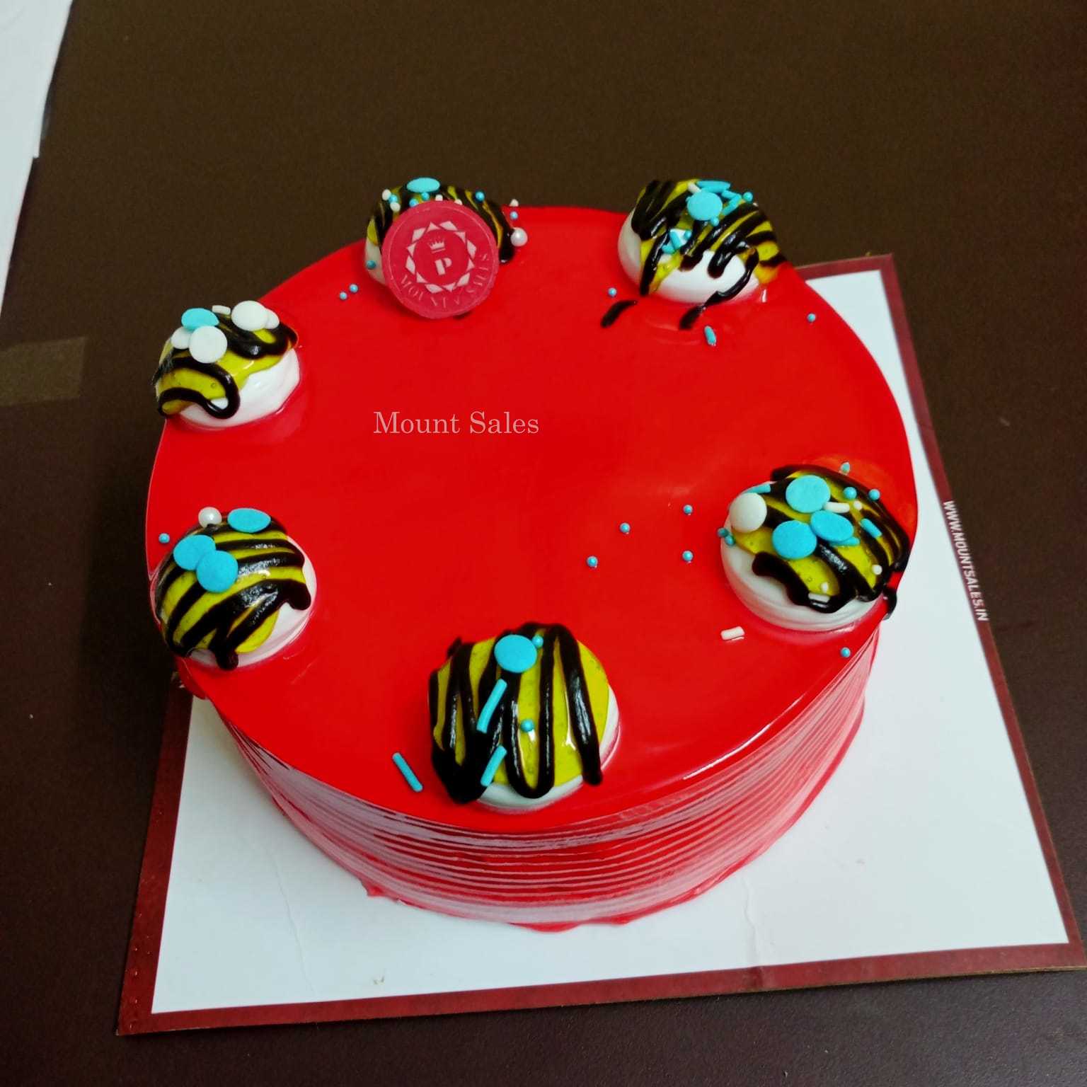 Premium RED N White Velvet Cake