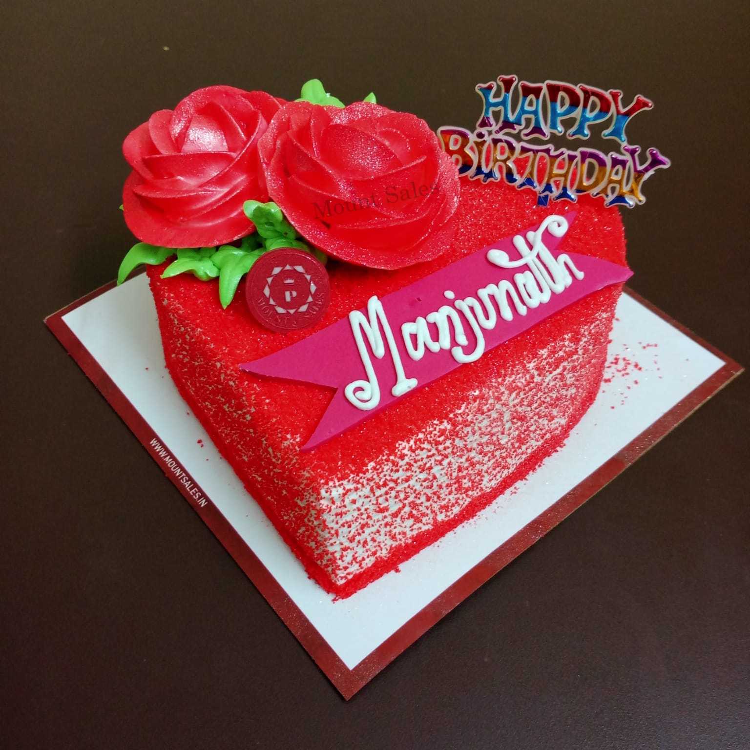 Premium RED N White Velvet Cake
