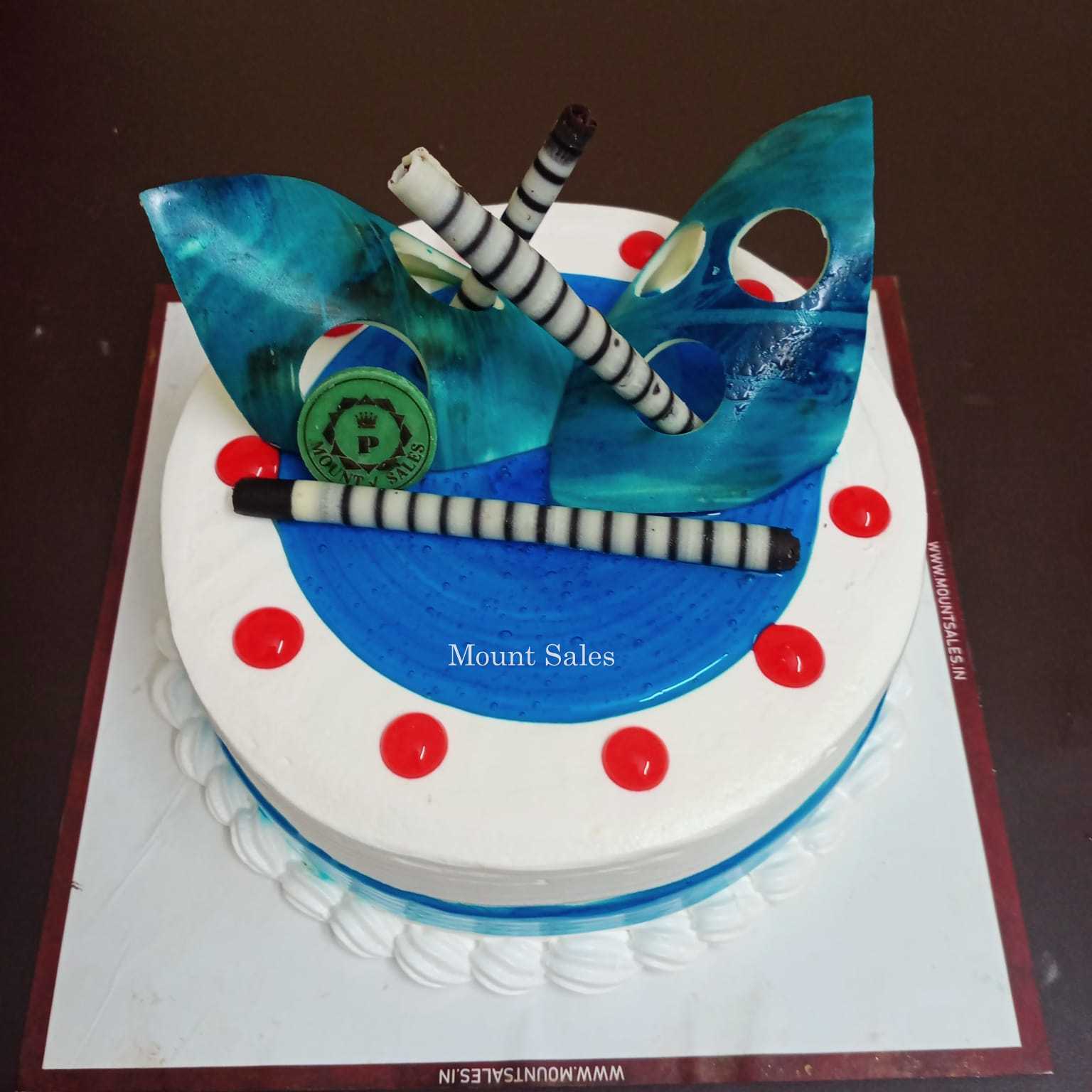 Premium RED N White Velvet Cake