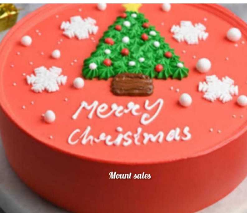 Red velvet Christmas Cake -MXV-500gm