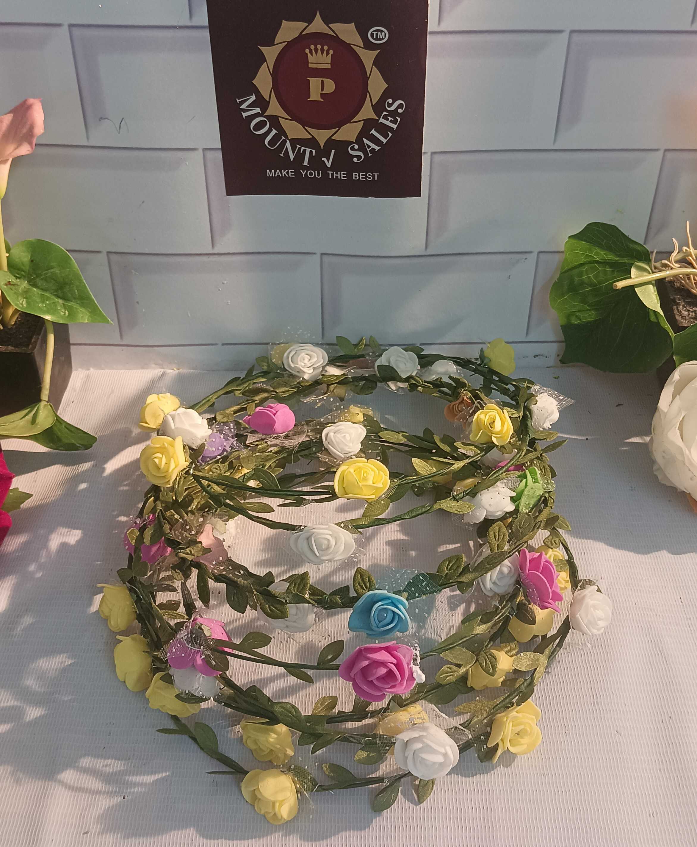 Flower Tiara / crown/ Head Band