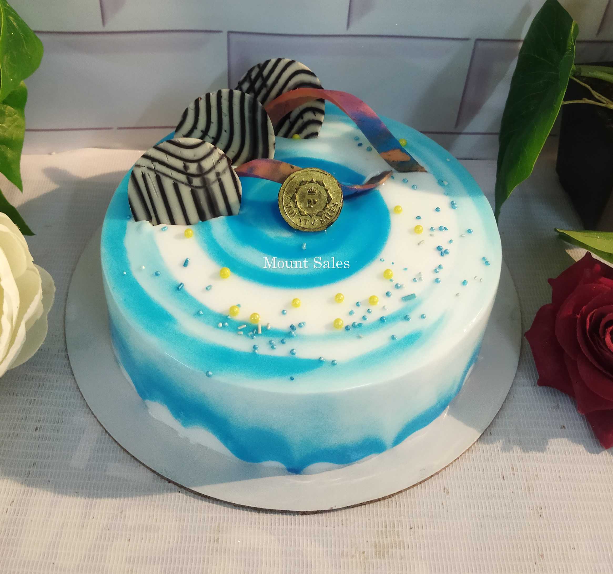 Premium RED N White Velvet Cake