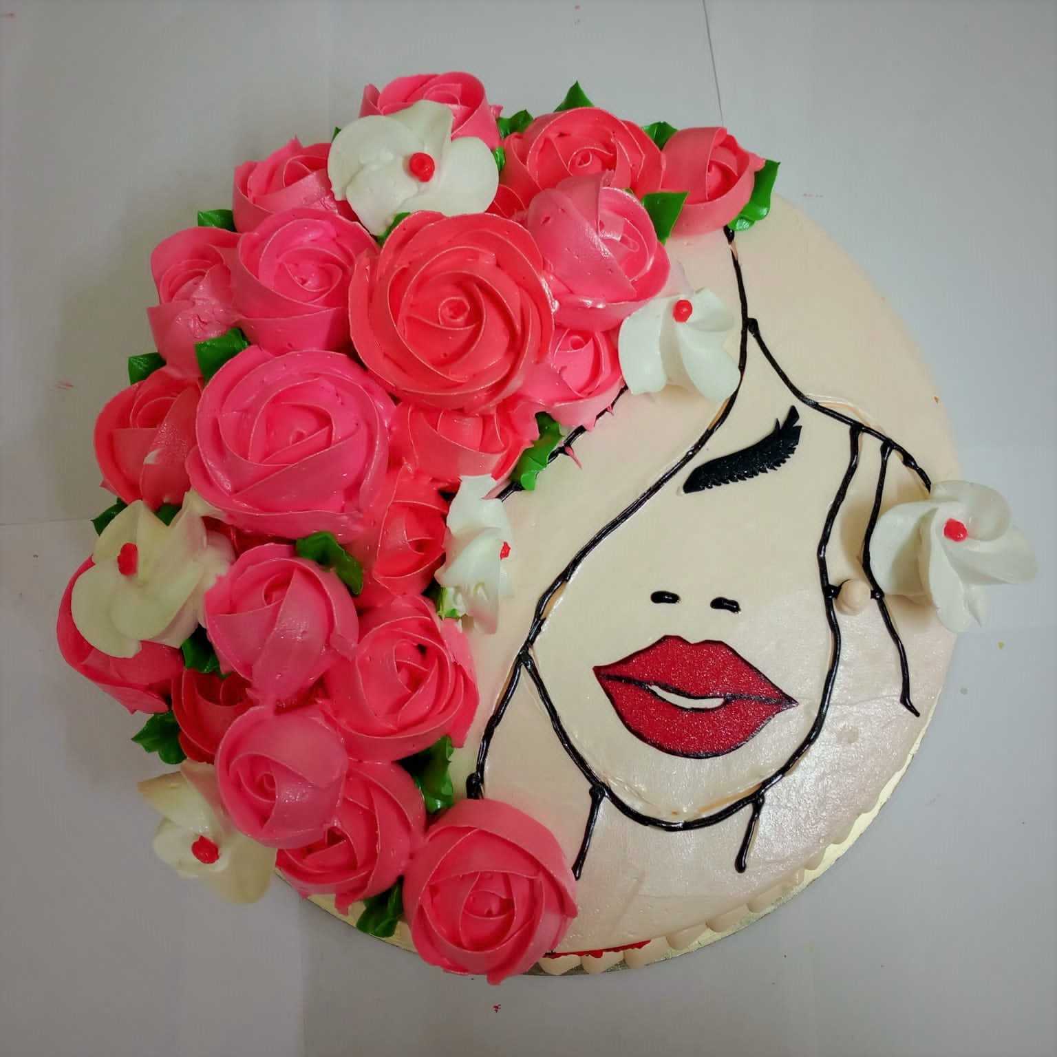 Premium RED N White Velvet Cake