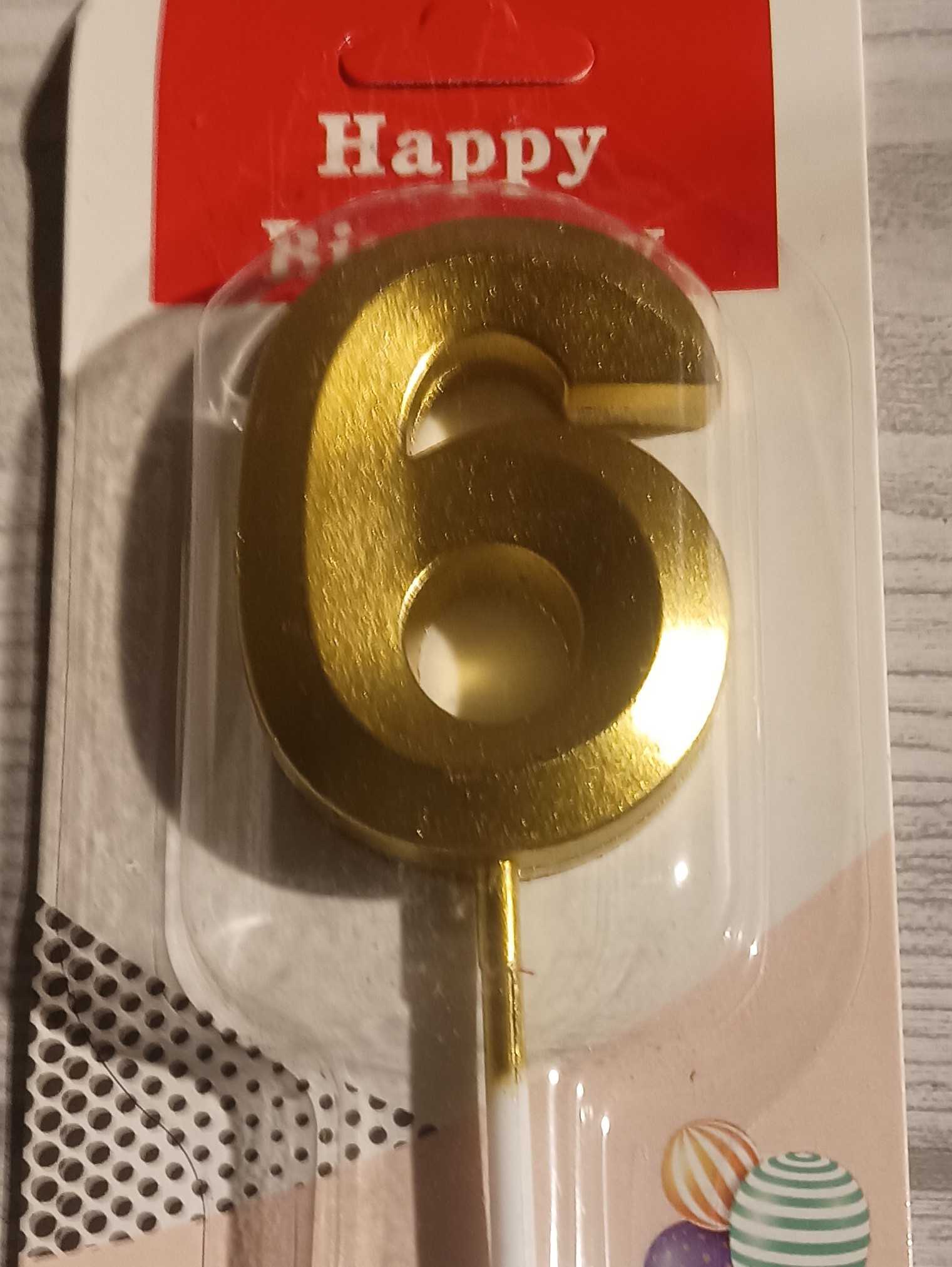 ROYAL NUMBER CANDLE NO 6-BACN01