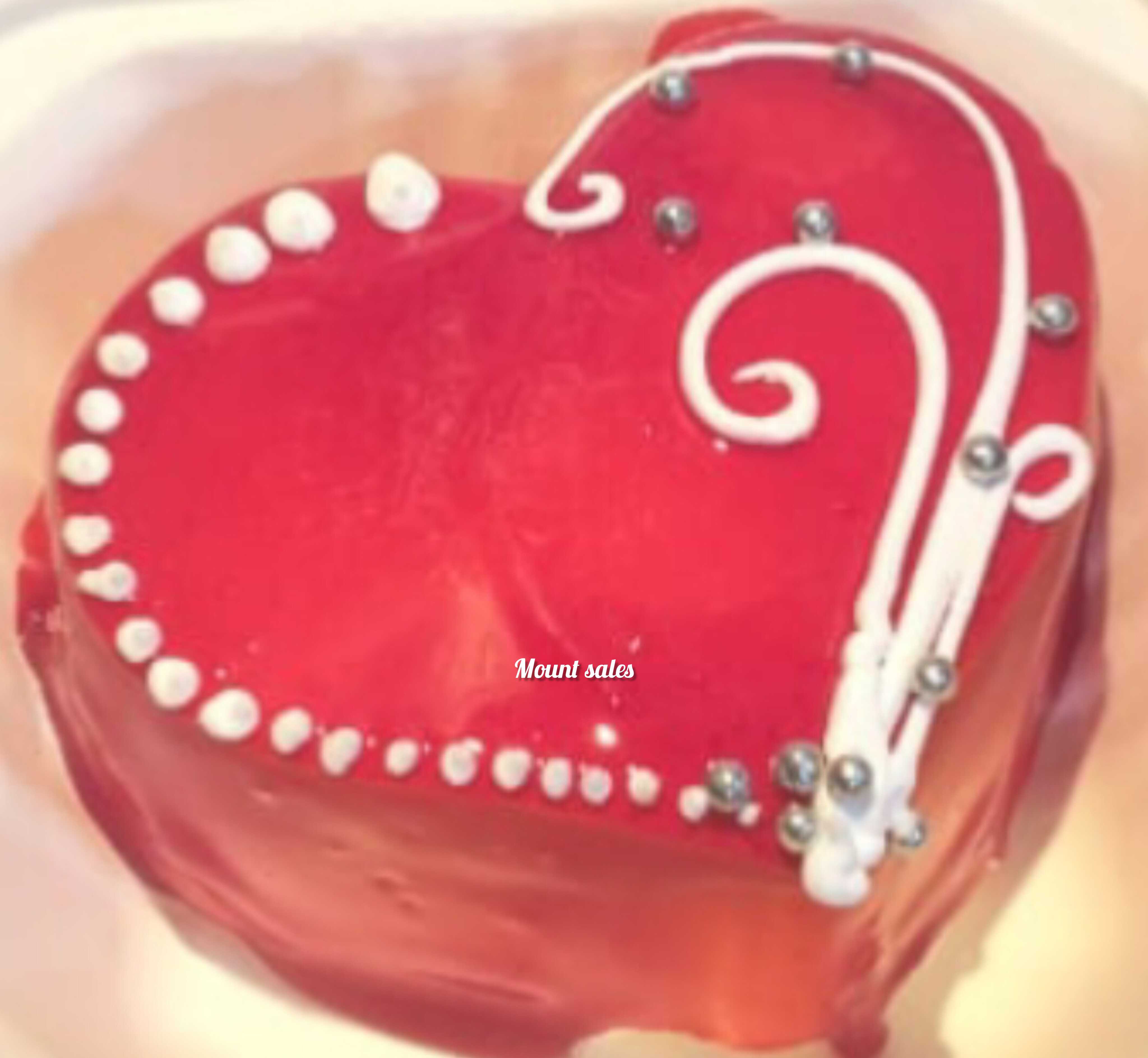 Premium RED N White Velvet Cake