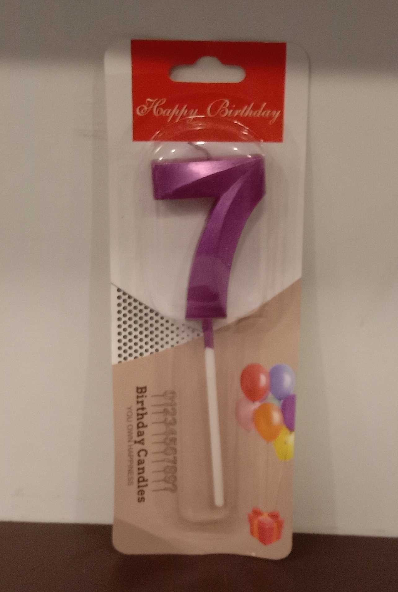 ROYAL NUMBER CANDLE NO- 7