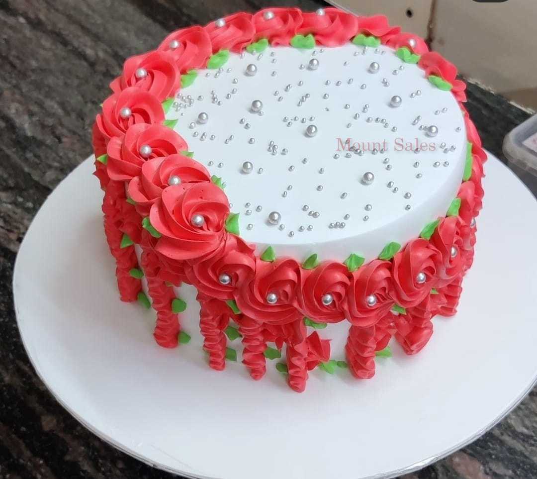Premium RED N White Velvet Cake
