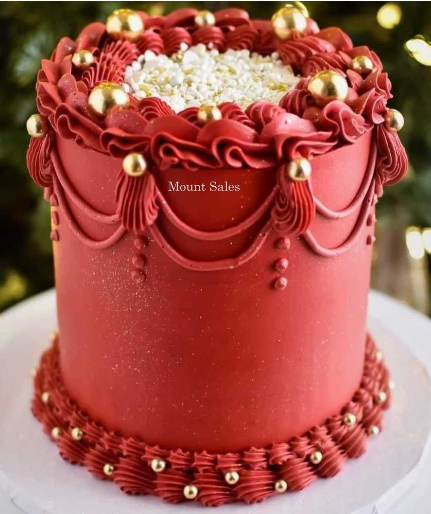 Premium RED N White Velvet Cake
