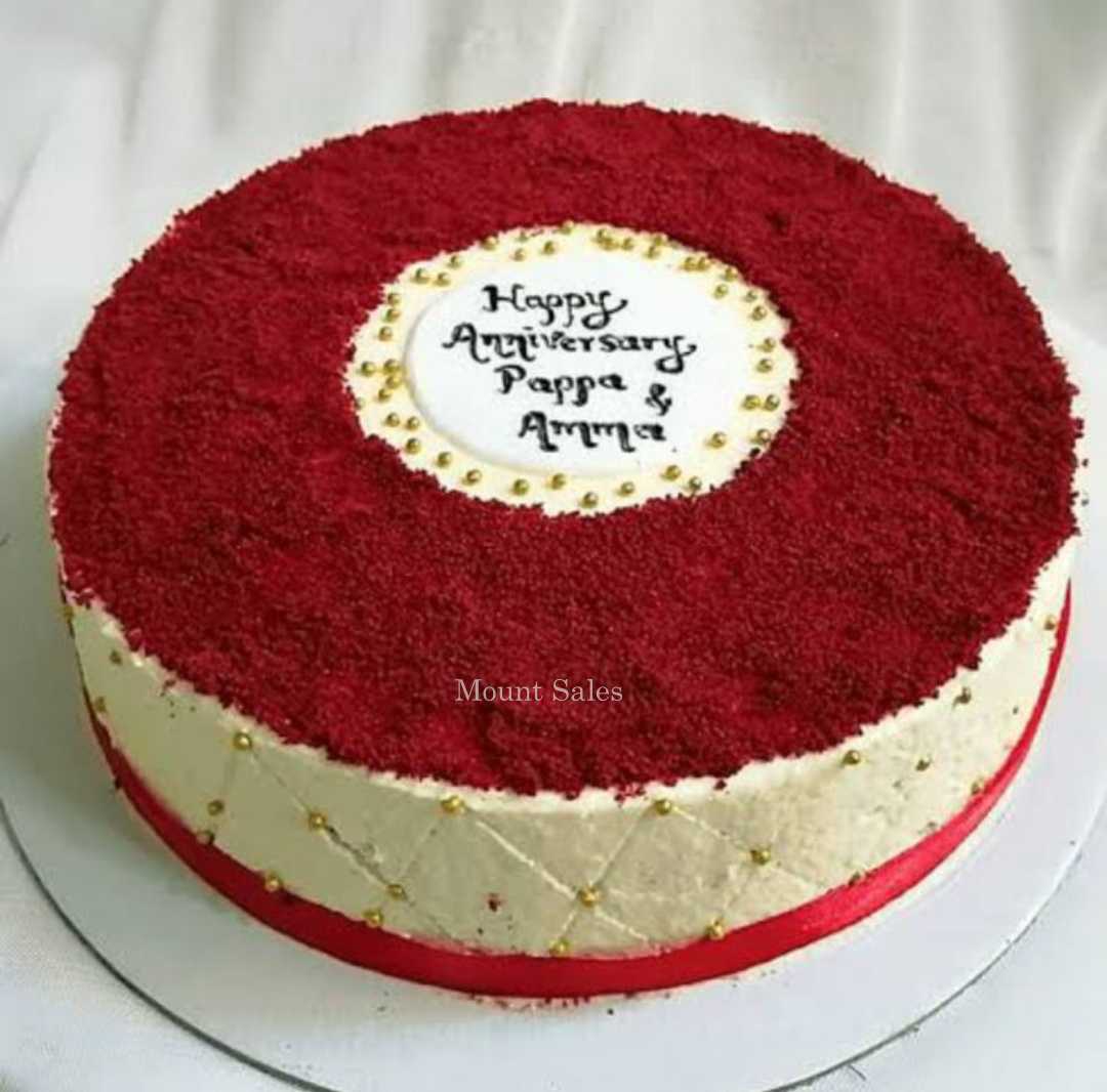 Premium RED N White Velvet Cake