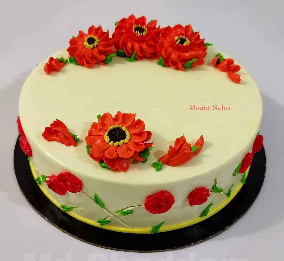 Premium RED N White Velvet Cake
