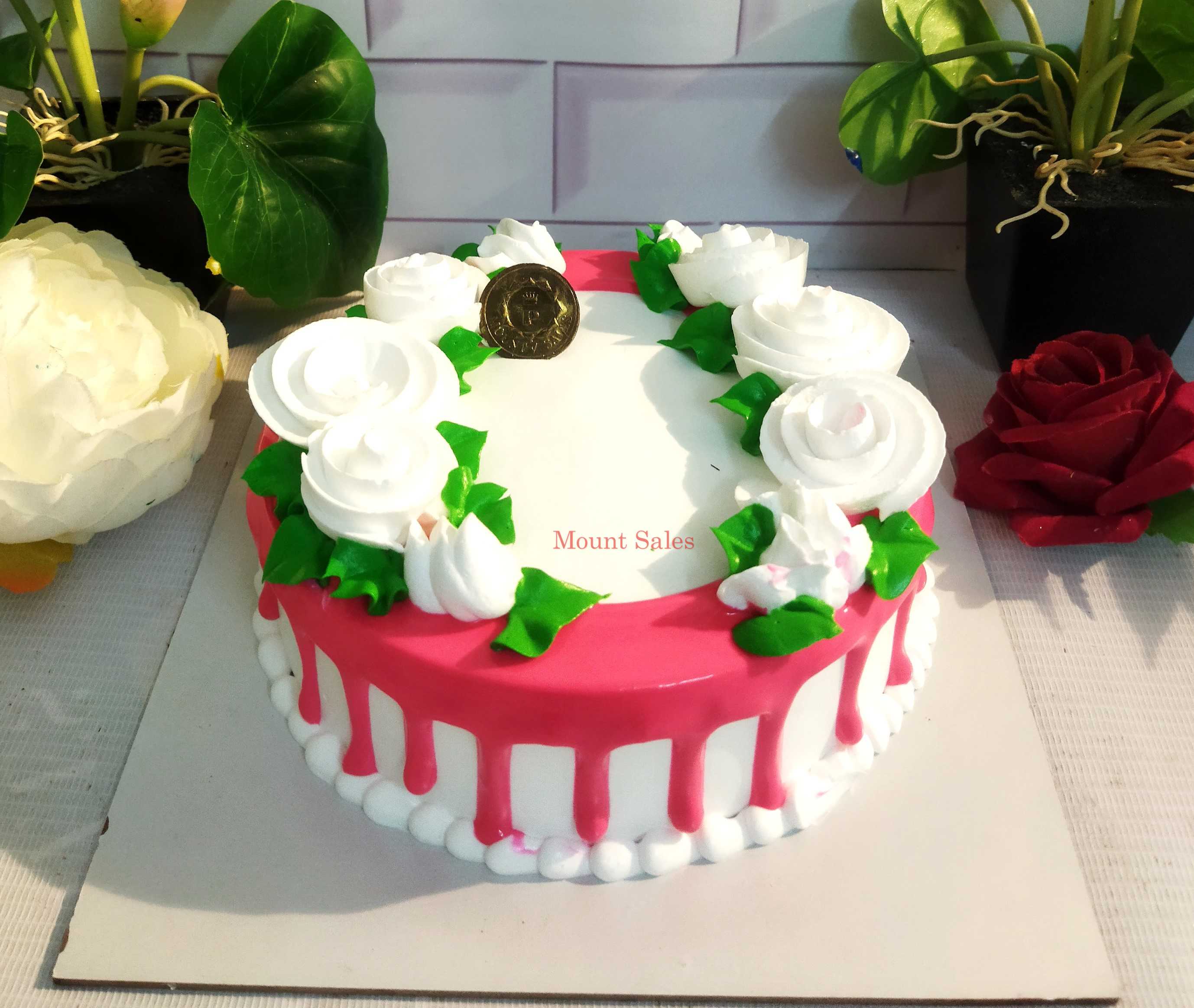 Premium RED N White Velvet Cake