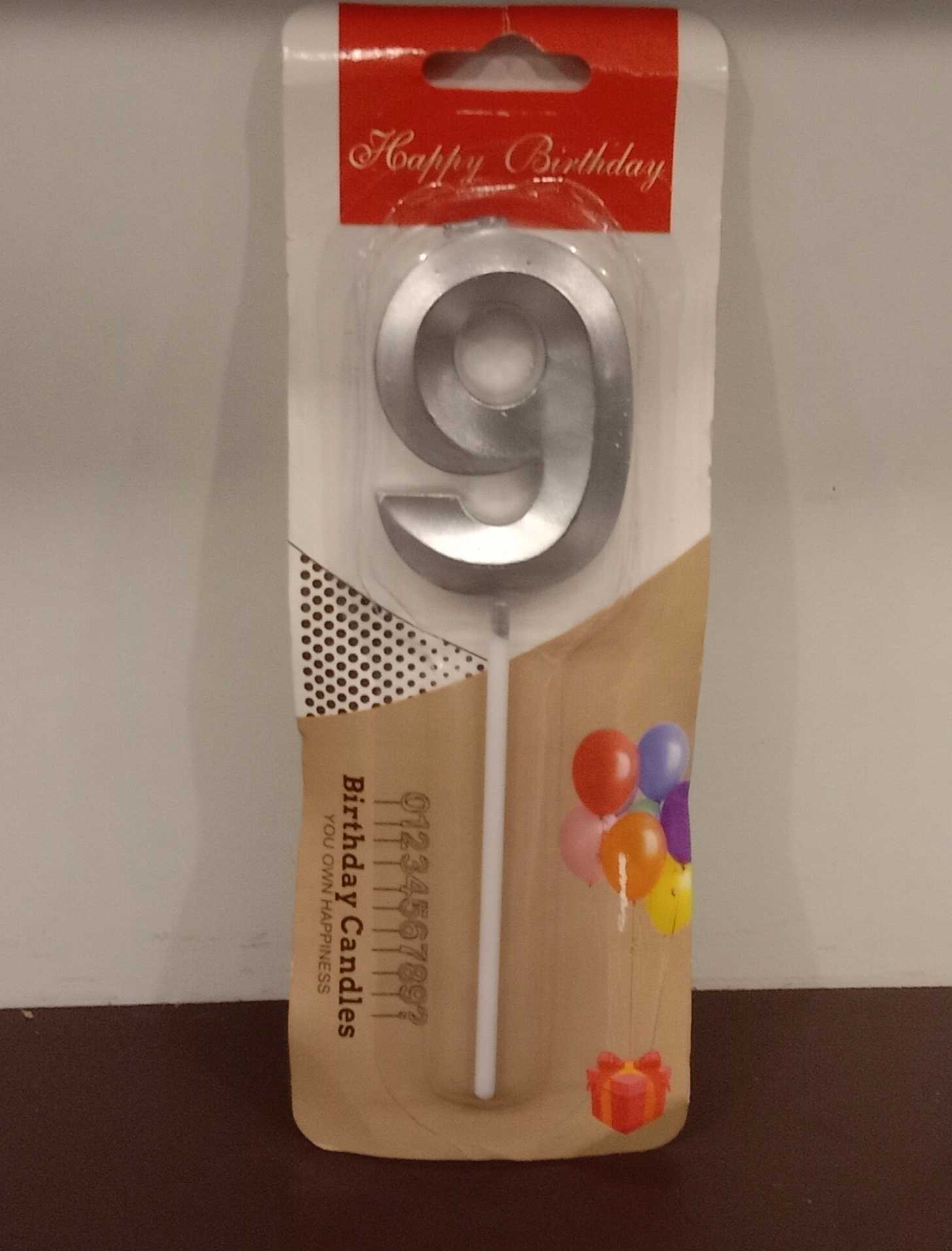 ROYAL NUMBER CANDLE NO 9