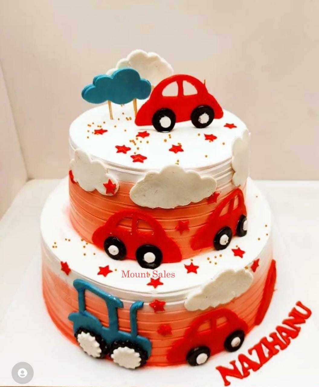 Premium RED N White Velvet Cake