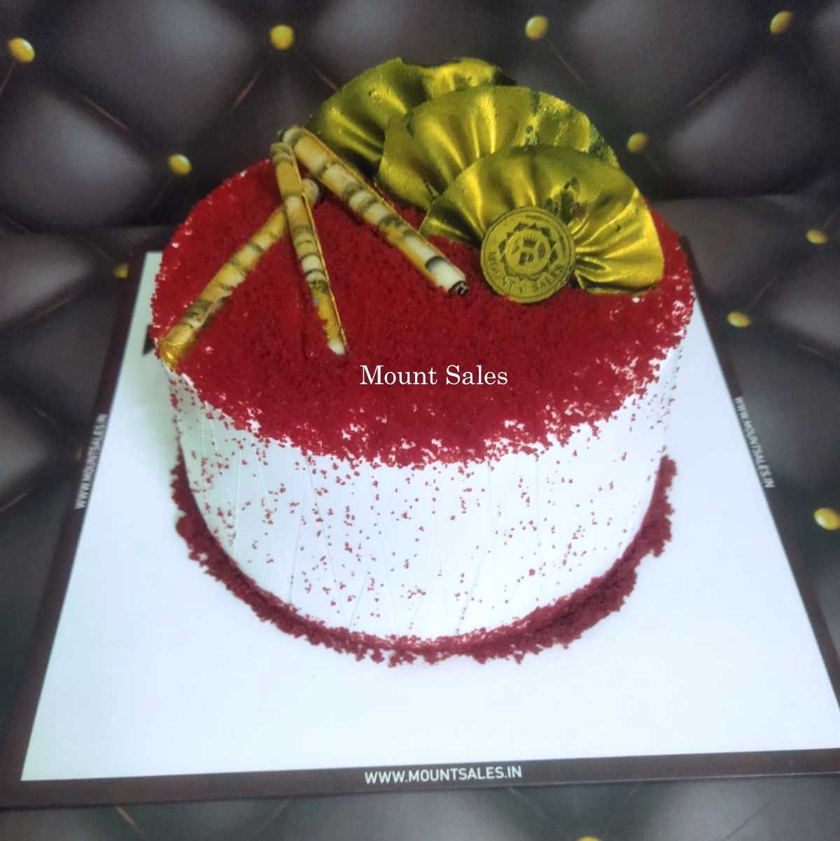Premium RED N White Velvet Cake