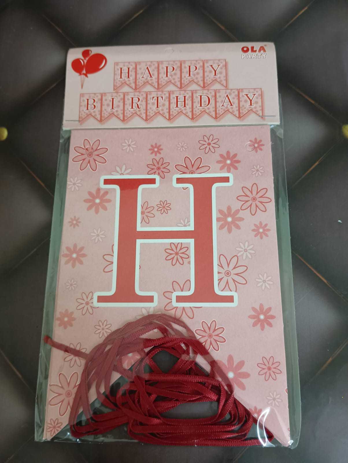 Happy  Birthday Party Banner