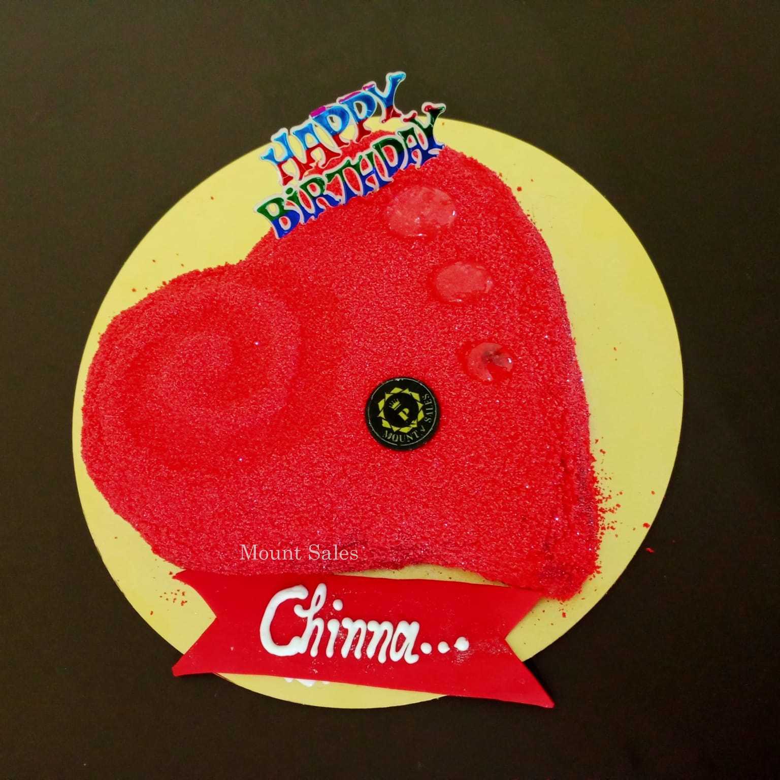 Premium RED N White Velvet Cake